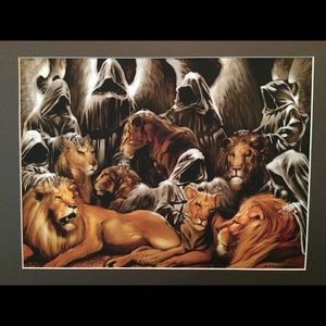 Ruth Thompson Art Print Daniel and the Lion’s Den